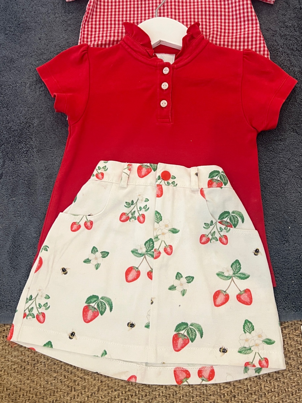 Little English school outfit bundle 3/4T